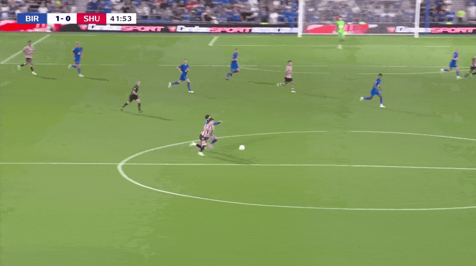 英联杯半场战报：古桥亨梧破门助伯明翰1球领先谢菲联