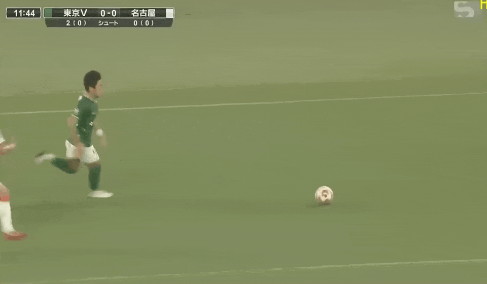 天皇杯半场战报:新井悠太与内田宅哉破门,东京绿茵1-1名古屋