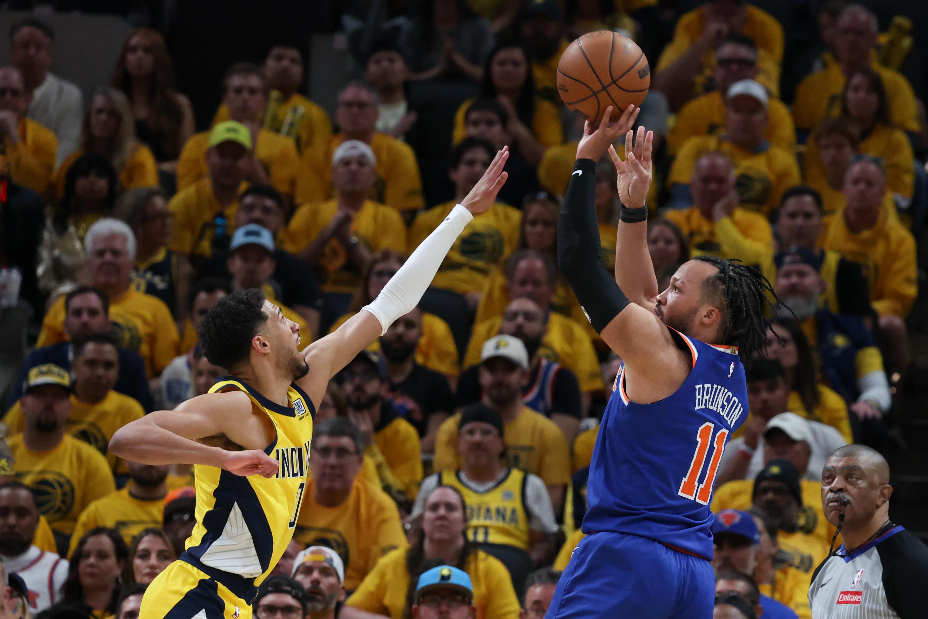 九游体育-库班：刚进联盟时布伦森进攻手段单一 现在中距离准得像印钞机